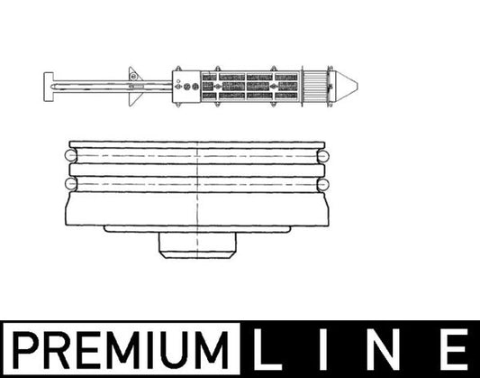 Mahle AD190000P - Dryer, air conditioning