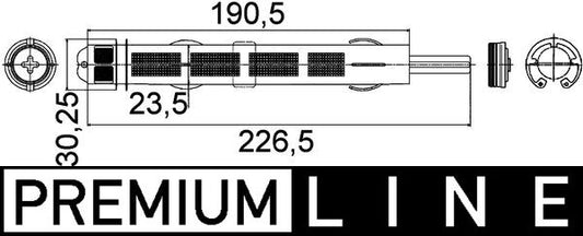 Mahle AD289000P - Dryer, air conditioning
