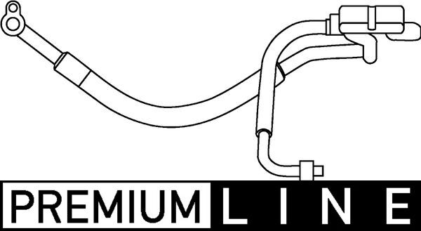 Mahle AP74000P - High-/Low Pressure Line, air conditioning