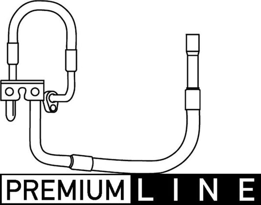 Mahle AP78000P - High-/Low Pressure Line, air conditioning