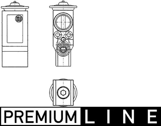 Mahle AVE61000P - Expansion Valve, air conditioning