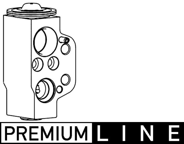 Mahle AVE75000P - Expansion Valve, air conditioning