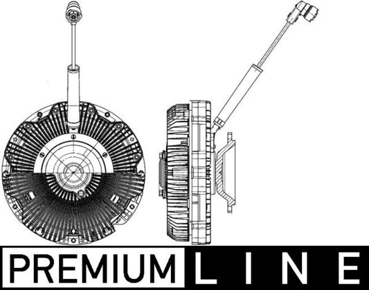 Mahle CFC172000P - Clutch, radiator fan