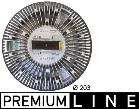 Mahle CFC37000P - Clutch, radiator fan