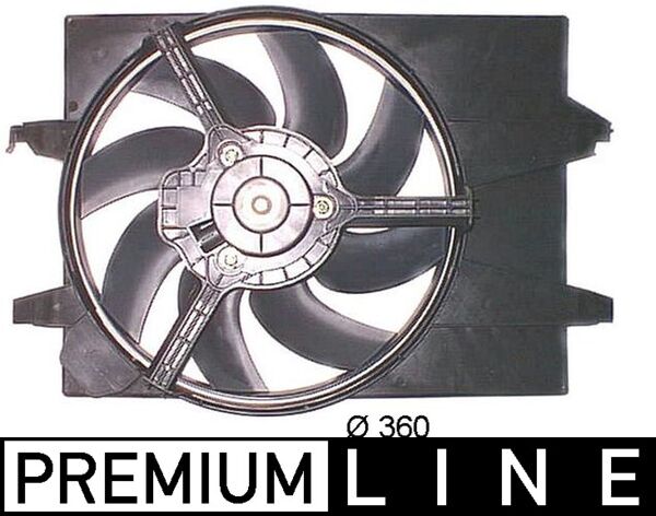 Mahle CFF291000P - Fan, engine cooling