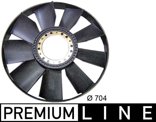 Mahle CFW51000P - Fan Wheel, engine cooling