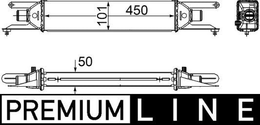 Mahle CI205000P - Charge Air Cooler