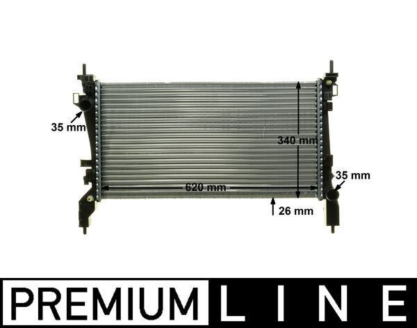 Mahle CR1130000P - Radiator, engine cooling