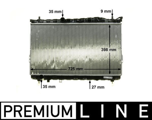 Mahle CR1295000P - Radiator, engine cooling
