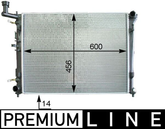 Mahle CR1337000P - Radiator, engine cooling