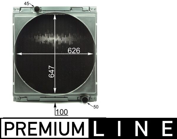 Mahle CR2182000P - Radiator, engine cooling