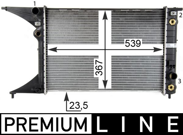 Mahle CR559000P - Radiator, engine cooling
