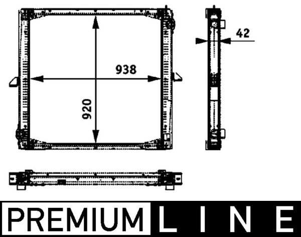 Mahle CR733000P - Radiator, engine cooling