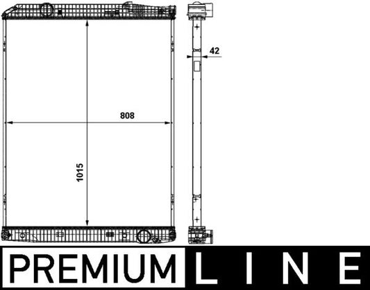 Mahle CR862000P - Radiator, engine cooling
