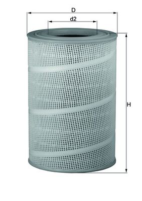 Mahle LX714 - Air Filter