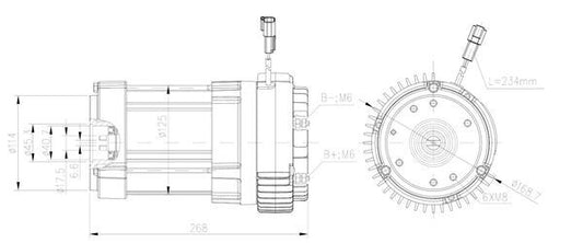 Mahle MM433 - Electric Motor
