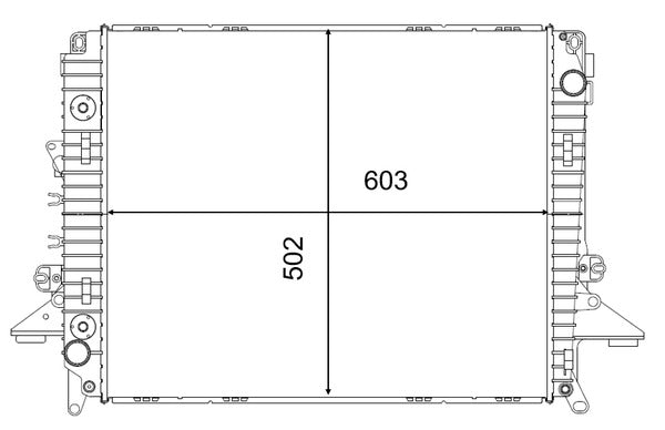 Mahle CR2577000S - Radiator, engine cooling