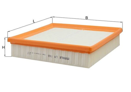 Mahle LA148 - Filter, cabin air