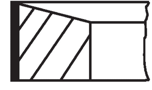 Mahle 62925N0 - Piston Ring Kit