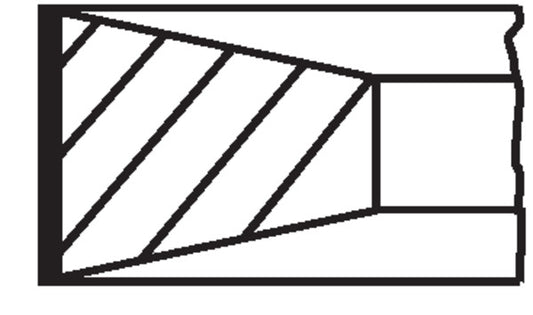 Mahle 227RS001440N0 - Piston Ring Kit