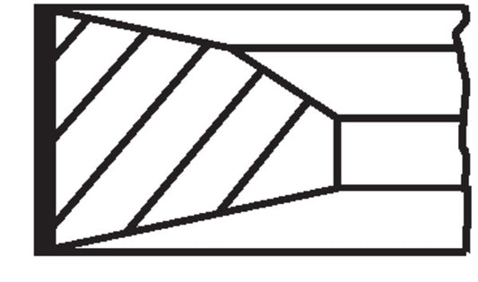 Mahle 439RS001000N0 - Piston Ring Kit