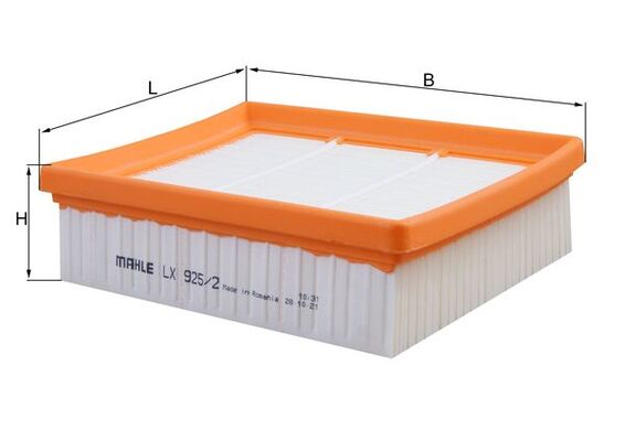 Mahle LX925/2 - Air Filter