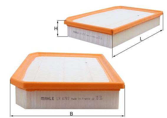Mahle LX4783 - Air Filter