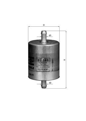 Mahle KL145 - Fuel Filter