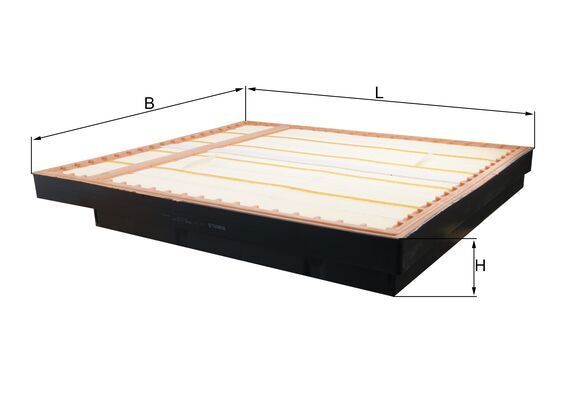 Mahle LX747 - Air Filter