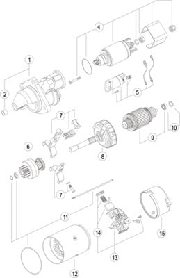 Mahle MS428 - Starter