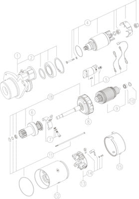 Mahle MS101 - Starter