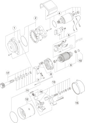 Mahle MS405 - Starter