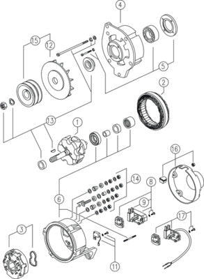 Mahle MG302 - Alternator