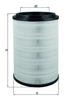 Mahle LX2741 - Air Filter