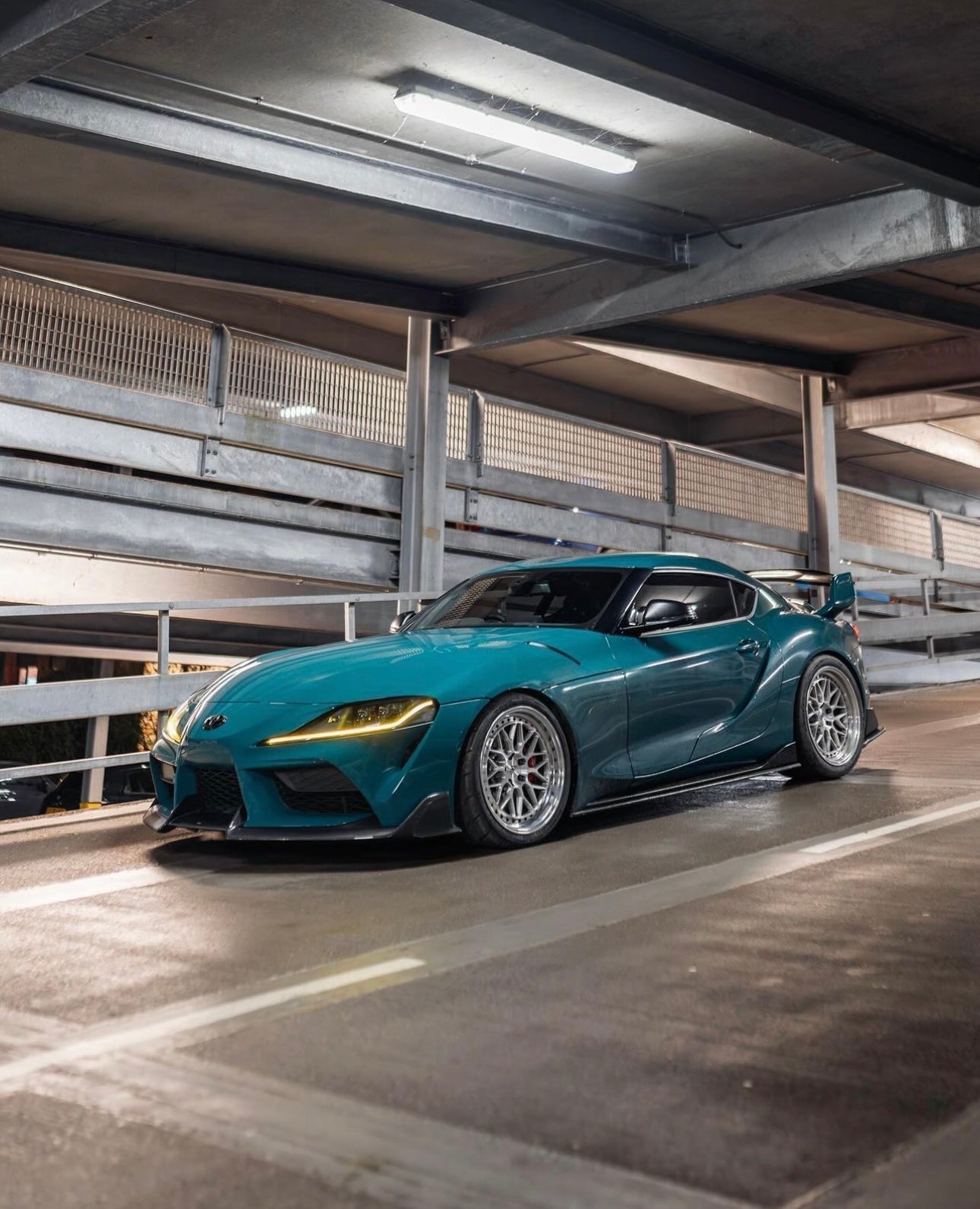 Adro A18A20-1201 TOYOTA GR SUPRA A90 MK5 CARBON FIBRE FRONT SPLITTER (2019+)