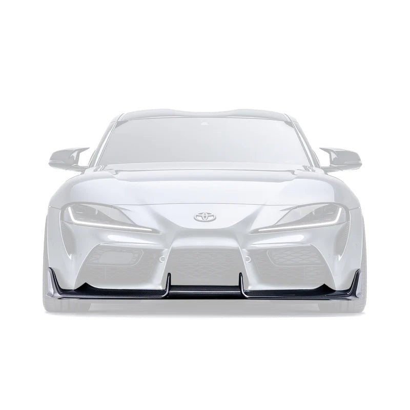 Adro A18A20-1201 TOYOTA GR SUPRA A90 MK5 CARBON FIBRE FRONT SPLITTER (2019+)