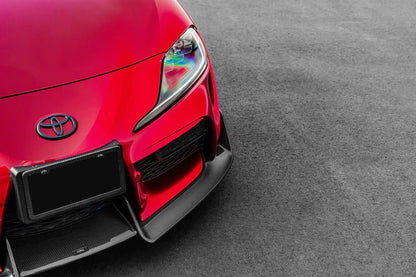 Adro A18A20-1201 TOYOTA GR SUPRA A90 MK5 CARBON FIBRE FRONT SPLITTER (2019+)