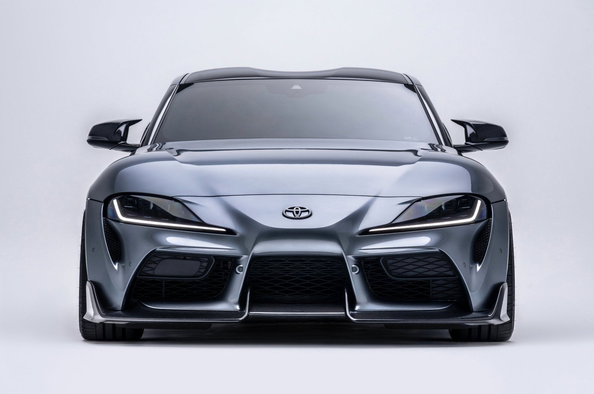 Adro A18A20-1201 TOYOTA GR SUPRA A90 MK5 CARBON FIBRE FRONT SPLITTER (2019+)
