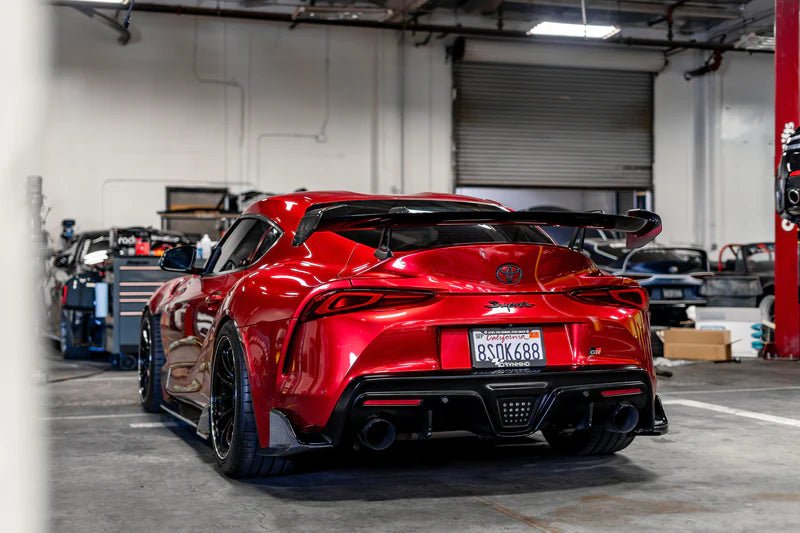 Adro A18A20-1301 TOYOTA GR SUPRA A90 MK5 CARBON FIBRE REAR WINGLETS (2019+)