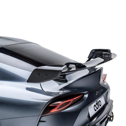 Adro A18A20-1501 TOYOTA GR SUPRA A90 MK5 PRE-PREG CARBON FIBRE SWAN NECK AT-R2 REAR WING (2019+)