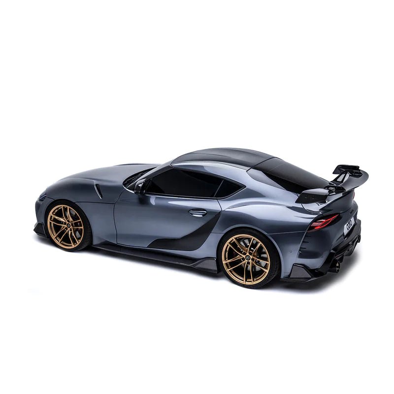 Adro A18A20-1501 TOYOTA GR SUPRA A90 MK5 PRE-PREG CARBON FIBRE SWAN NECK AT-R2 REAR WING (2019+)