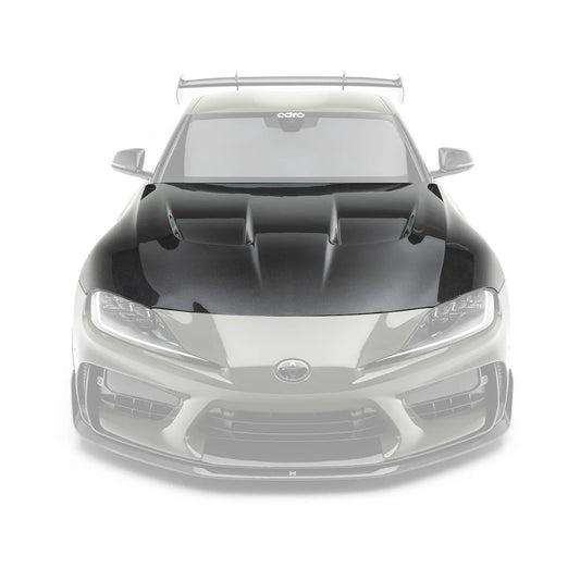 Adro A18A20-2401 TOYOTA GR SUPRA MK5 CARBON FIBRE FRONT BONNET HOOD (2019+)
