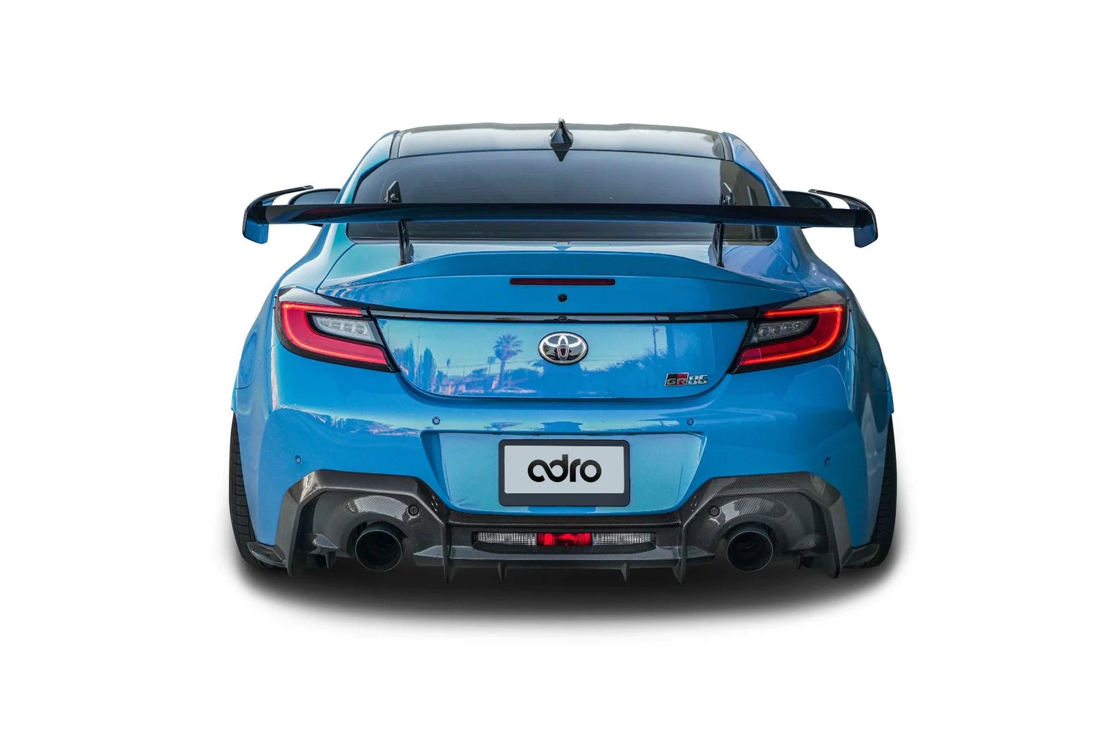 Adro A18A10-1301 TOYOTA GR86 & SUBARU BRZ PRE-PREG CARBON FIBRE REAR DIFFUSER (2022+)