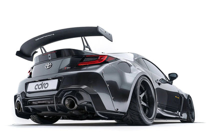 Adro A18A10-1501 TOYOTA GR86 & SUBARU BRZ PRE-PREG CARBON FIBRE SWAN NECK AT-R REAR WING (2022+)