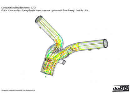 DO88 TR-200SV-2 Porsche 991.2 2015 on Turbo/Turbo S do88 Performance Y Pipe