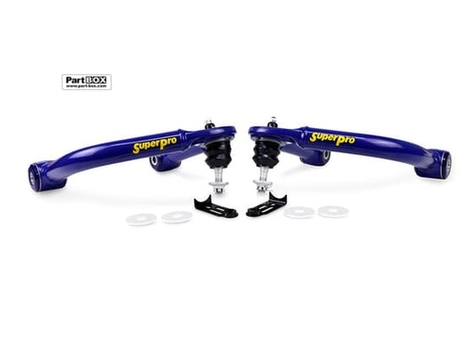 SuperPro TRC6740 Toyota Tundra 2022 Front Fixed Offset Upper Control Arm Assembly Including Ball Joints