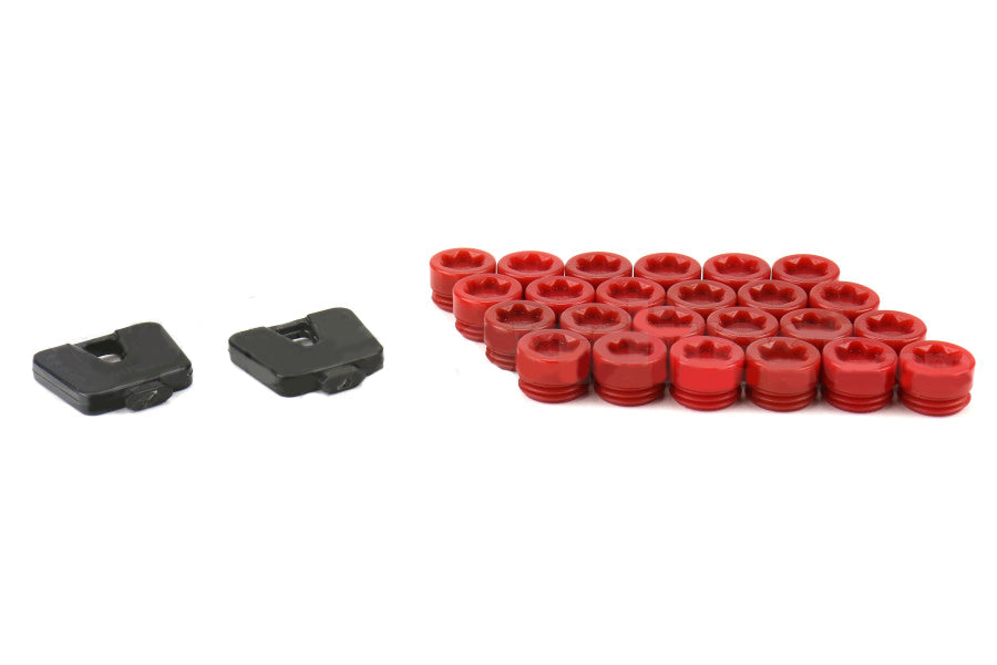 MUTEKI 33100R PLASTIC CAP SR45R RED