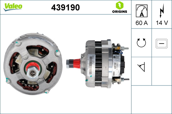 VALEO VAL439190 Alternator