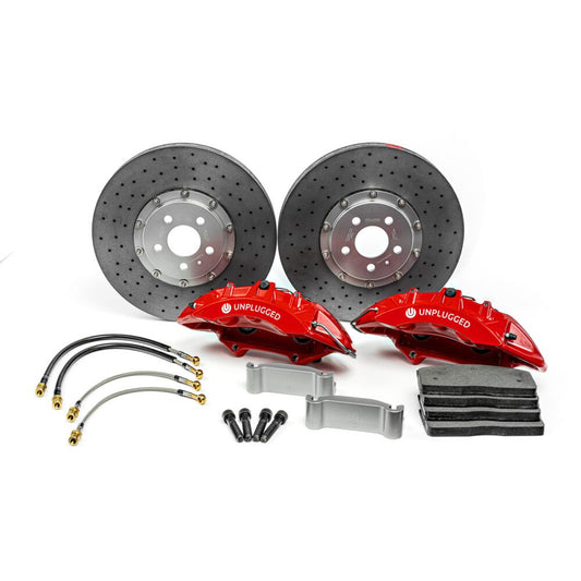 UNPLUGGED PERFORMANCE UP-M3MY-317-5.1 BIG BRAKE KIT (FRONT), STREET PADS FOR TESLA MODEL 3 / MODEL Y