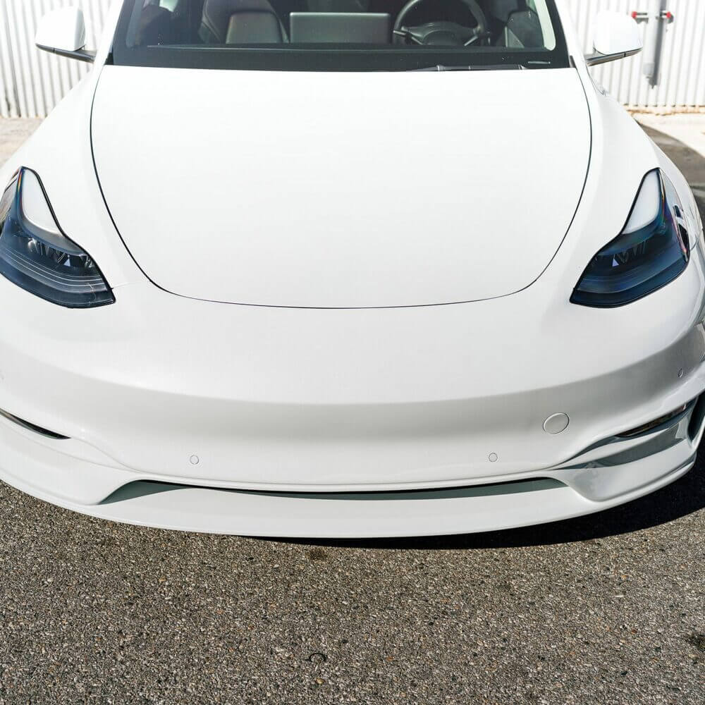 UNPLUGGED PERFORMANCE UP-MY-328-12.1 ASCENSION FRONT FASCIA SYSTEM (FRONT BUMPER), NO SENSOR HOLES, PAINTED SILVER METALLIC PMSS